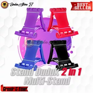 Stand Docking Untuk Hp Universal // Stand Duduk 2 in 1 Multi-Stand