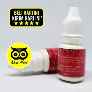 OBAT BURUNG MEGA BOOSTER ATASI KURUS NYILET NGANTUK BULU NGEMBANG NAFSU MAKAN MENURUN MENCRET VTMBOD