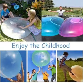 Kids Outdoor Soft Air Water Filled Bubble Ball Blow Up Balloon Toy Fun Party Game children Inflatable Gift spherical toys