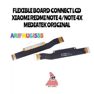 FLEXIBLE MAIN BOARD CONNECT KE MESIN LCD XIAOMI REDMI NOTE 4 NOTE 4X MEDIATEK SMALL ORIGINAL