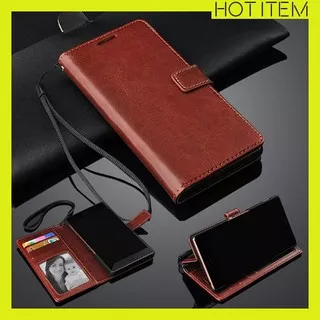 Samsung Galaxy Note 2 Premium Leather Flip Case Stand Casing Cover