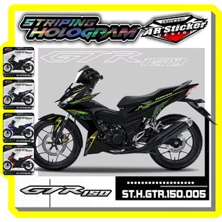 GTR STICKER STRIPING GTR 150 - STIKER MOTOR HONDA SUPRA GTR 150 LIST VARIASI HOLOGRAM AR 05 RACING