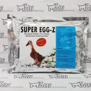 SUPER EGG-Z 1kg Raid All - Peningkat Produksi Telur Bebek dan Memperkuat Cangkang Telur