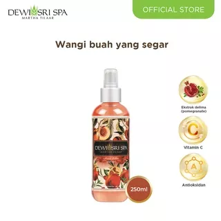 Dewi Sri Spa Body Mist Peach Delima 250ml