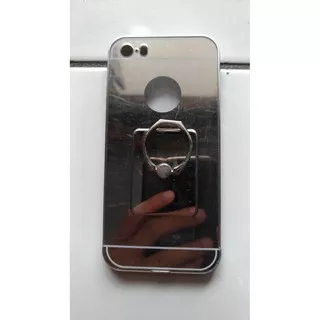 SALE! Case Hard Bumper Mirror Ring Luxury  Iphone 5