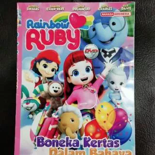 BEST SELLER DVD RAINBOW RUBY - BEST SELLER BONEKA KERTAS DALAM BAHAYA