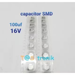 Capacitor SMD 100uf 16v Kapasitor SMD 100uf 16v Capacitor 100 uf 16 V