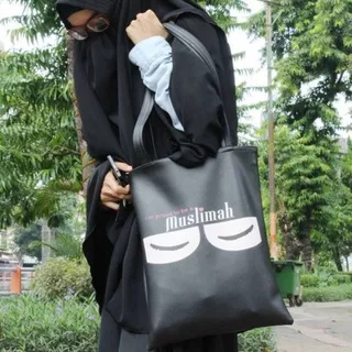 Tote Bag Muslimah Original Anti Air | Tbs Waterproof