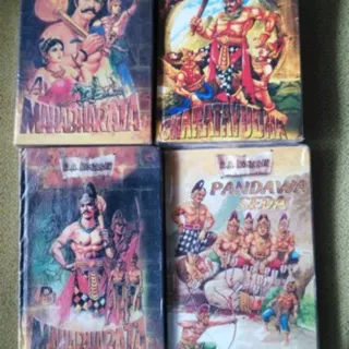Komik Mahabharata FULL SET BUNDLING LENGKAP isi 4 buku RA kosasih