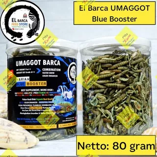 El Barca UMAGGOT Blue booster | Pakan Channa Barca Auranti Blue Pulchra Stewarti Andrao Silver Arwana. dst