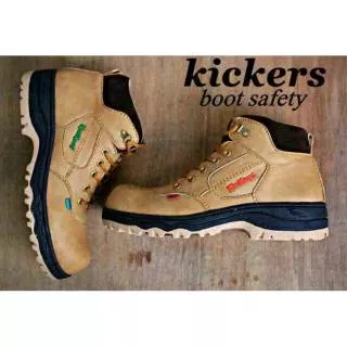 Best Seller Sepatu Boots Safety KICKERS Pria Boot Murah Worksafe Proyek Kerja kantor Main Gaya Keren