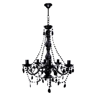 EELIC LHG-146 lampu hias gantung kaca crystal chandelier lighting 6 kap fitting type e14 elegant