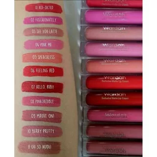 Lipstik Wardah / Lipstick Lip Cream Matte Ringan