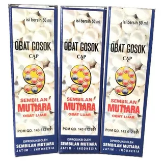 Minyak Obat Gosok Sembilan Mutiara 50ml