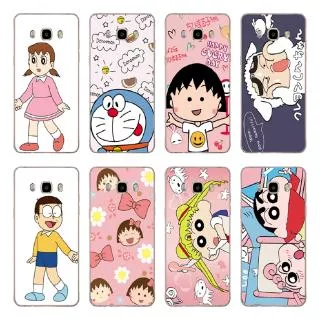 Cartoon Cute Doraemon Back Cover Samsung Galaxy J1 J2 2016/J210/J120/J2 Pro/J1 Mini Prime/J105 Case Soft TPU Casing Shockproof