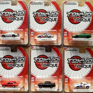 GREENLIGHT TOKYO TORQUE 3 - 1970 1971 1972 BRE DATSUN 510 RAYDADDY 240Z RALLY 1971 1972 2000 NISSAN SKYLINE 2000 GT-R