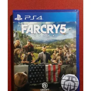 kaset game bd ps4 ps 4 farcry far cry 5 playstation fc v bekas 2nd used second seken preowned