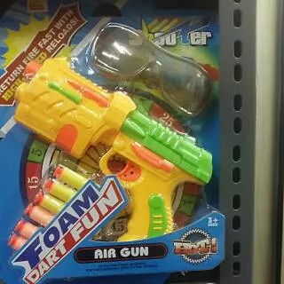 Shooter.Mainan pistol untuk anak cowo usia 3+ tahun.