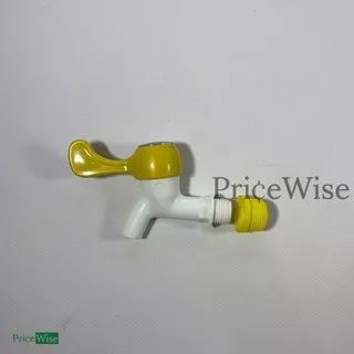 Keran Plastik 1/2 3/4 Engkol / Keran Air PVC / Kran Air / Plastik Tap