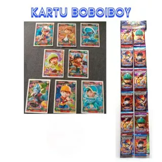 DISKON !!! Trading Card Kartu Boboiboy Galaxy - kartu uno boboboy - kartu uno mainan anak - mainan kartu boboiboi
