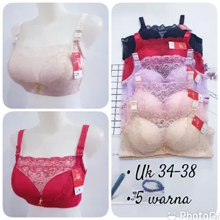 Bra Fashion 5999 Model Kemben | Bh Push Up [ Busa Tebal ] Sayap Lebar Kawat Kait 4