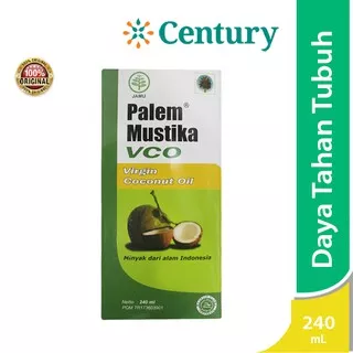 Palem Mustika VCO 240 ML/daya tahan tubuh/imunitas/antibodi/memperlancar Asi/minyak kelapa murni