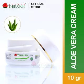 Cream Theraskin Aloevera Cream / Aloe Vera Cream / Krim Untuk Melembabkan Kulit Yang Kering 10grm