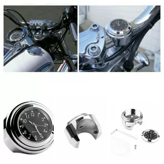 Jam Untuk Stang Motor Atau Sepeda / Jam Untuk Handlebar Motor Sepeda