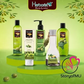 [BPOM] HERBORIST Zaitun Series - Body Wash / Shampoo / Lotion / Sabun Wajah / Minyak 75ml / 150ml
