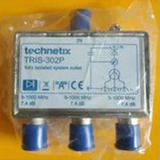 SPLITTER TV 3WAY TECHNETIX / SPLITTER TV 3CABANG / SPLITTER ANTENA TV 3WAY 3CABANG