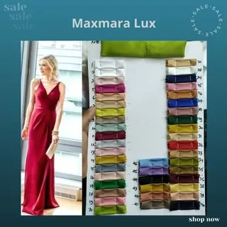 Promo 12.12 Sale Kain Maxmara PREMIUM. Kain Maxmara Lux. Kain Maxmara Polos. Kain Bridesmaid. Bahan Maxmara Maksmara