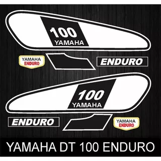 STIKER STRIPING LIST YAMAHA DT 100 ENDURO