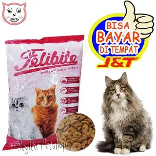 Makanan Kucing Felibite Cat Food Felibet 500 Gram