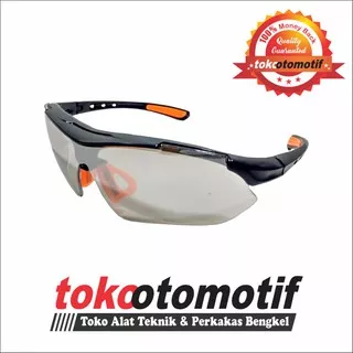 Kacamata Gerinda Sport Clear Kacamata Sepeda NANKAI  Kacamata Putih Mirror Safety