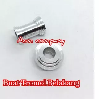 Fulset Bosh Bos Roda Tromol Variasi Chrome Buat Rx king - Depan Belakang Rxking