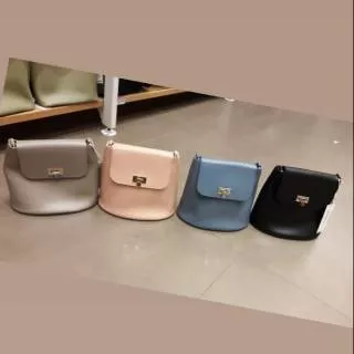 MINISO Tas Selempang Wanita / Sling Bag Cewek Kulit Crossbody Wanita Tas kurir