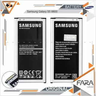 Baterai Battery  batre HP BATRAY HANDPHONE  Samsung Galaxy S5 I9600 i 9600 ORIGINAL ORI 100  SEIN