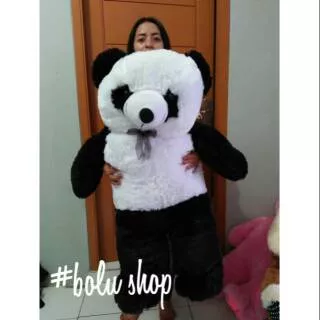Boneka panda jumbo besar 1m