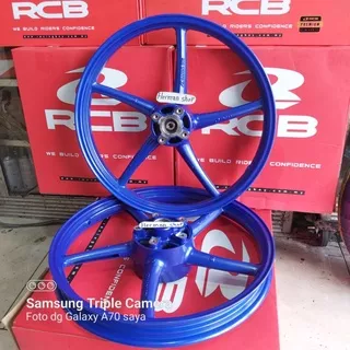 Velg RCB Mx king R15 New Vixion 160x160-17 / Velg Racing RCB Mx king Vixion New R15 160x160-17 sp522 / velg rcb biru vixion mx king r15 sp522 / velg racing rcb blue mx king vixion r15 160x160 17