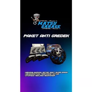 Anti gredeg racing mangkok  CVT VARIO 125 VARIO 150 PCX ADV SPACY FI VARIO 110 KARBU