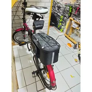 Tas sepeda tas pannier single tas sepeda belakang