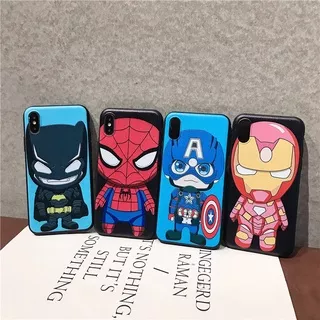 Case for Xiaomi Redmi 9 9 Prime 9T 9A 9i 9AT 10 4G Xiaomi Redmi Note 9 10 4G 10S 10 Pro 4G 10 Pro Max 11 11 Pro Xiaomi Poco M3  M2  X3 X3 NFC X3 Pro Cartoon Cute Spiderman Batman Captain America Iron Man Phone Case Phone Cover Soft Case