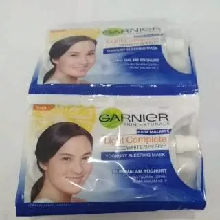 GARNIER LIGHT COMPLETE NIGHT YOUGHURT SACHET