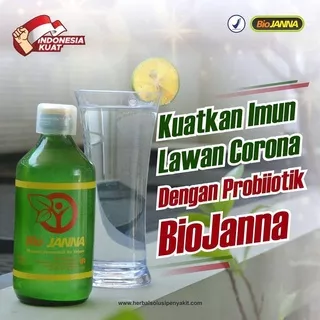 Bio Janna Original Herbal Untuk Asam Urat Stroke Asma Jantung dan Kanker 330 ml