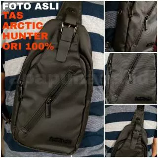 Original Tas Arctic Hunter Sling Bag Waterproof Tas Selempang Chest Bag Arctic Hunter