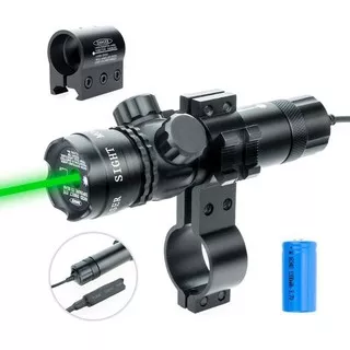 Laser Scope Hijau Nyala Pointer Senapan YX-803 Green