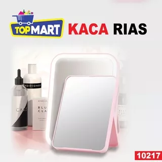 Kaca Rias Make Up Lipat Portable Minimalis Cermin Lipat Persegi Portable Beauty Mirror Kaca Rias Make Up 10217 TOPMART