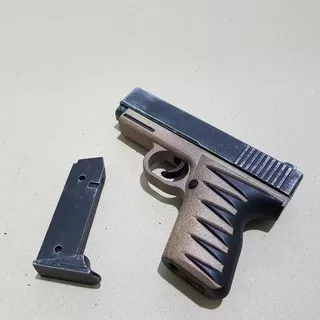 Terbaru Glock 26 Dcobra - Sandstone - Pistol Mainan Spring Kokang