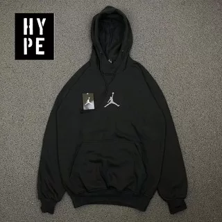 Air Jordan Hoodie Pullover Jumpman Jordan 23 Rubber print Black