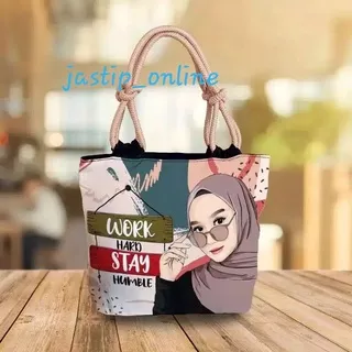 Tote Bag Muslimah Printing Tote Bag Sumbu Hijaber Tote Bag Murah - UTAMA